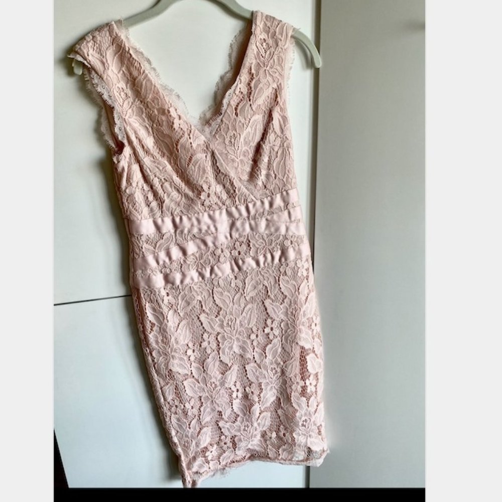 Pink Lace Dress